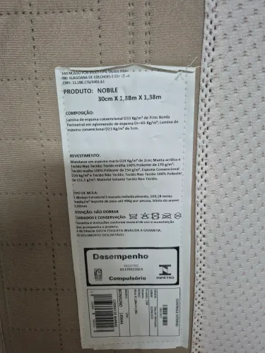 Colchão de molas ensacadas Bonsono