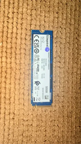 SSD NVMe M.2 500GB Kingston NV2 - Alta velocidade | Perfeito estado - 98% SAÚDE