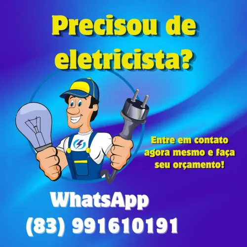 Precisou de eletricista? Entre em contato agora mesmo?