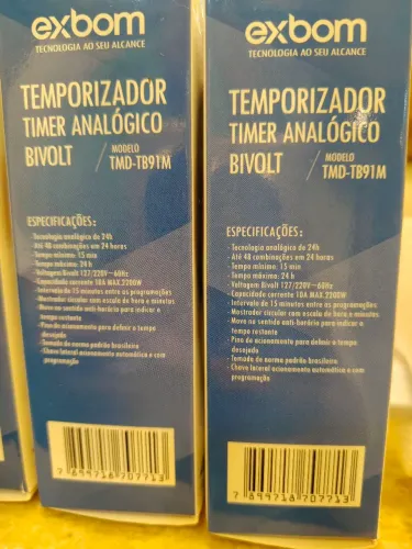 Temporizador Digital Bivolt