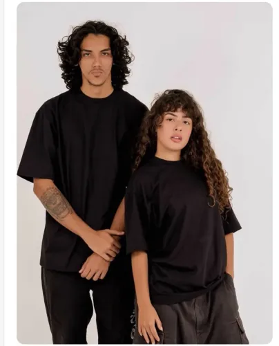 Camisas oversized 100%algodão