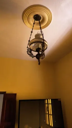 Lustre, luminária usado