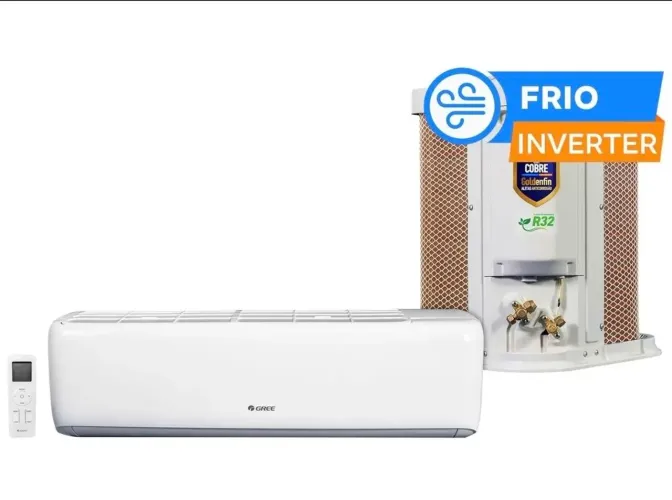 AR-CONDICIONADO Split Inverter GREE G-TOP Connection 9.000 BTUS - FRIO 