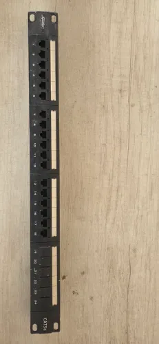 Patch panel 24 portas cat 5e - Speedlan