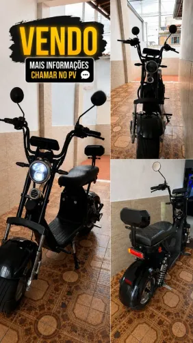 Bicicleta scooter elétrica