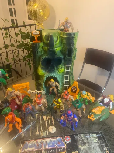LOTE HE MAN CASTELO DE GRAYSKULL + bonecos
