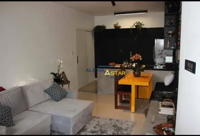 Flat com 1 dormitório para alugar, 60 m² por R$ 7.800,02/mês - Edifício Le Bouganville - B