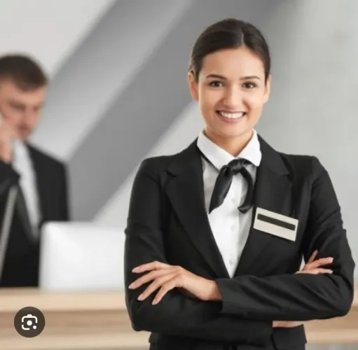 Vaga para recepcionista 