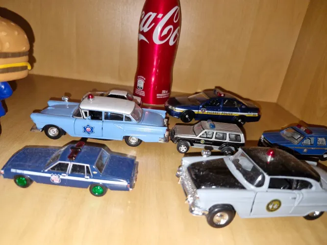 Veículos miniaturas policiais Diversos