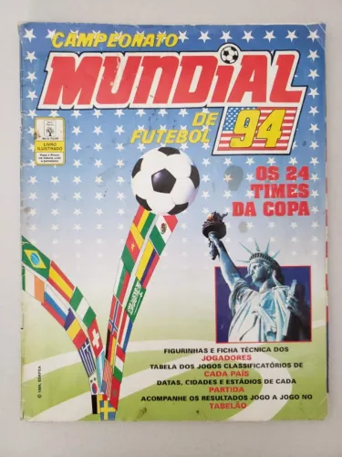 Álbum de Figurinhas Copa do Mundo 1994 (Completo)