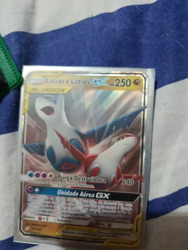 Latias e latios pokémon tcg impecável 