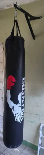 Suporte Parede e Saco de Muaythai cheio - 1.6m