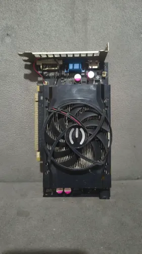 Placa de vídeo com defeito