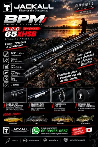 JACKALL BPM B2-C65XHSB BPM