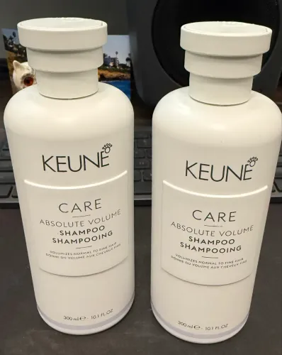 Keune absolute volume shampoo duas unidades pelo preço de uma