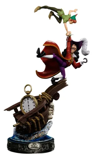 Disney Estátua Comemorativa 100 Anos Peter Pan (com avaria)