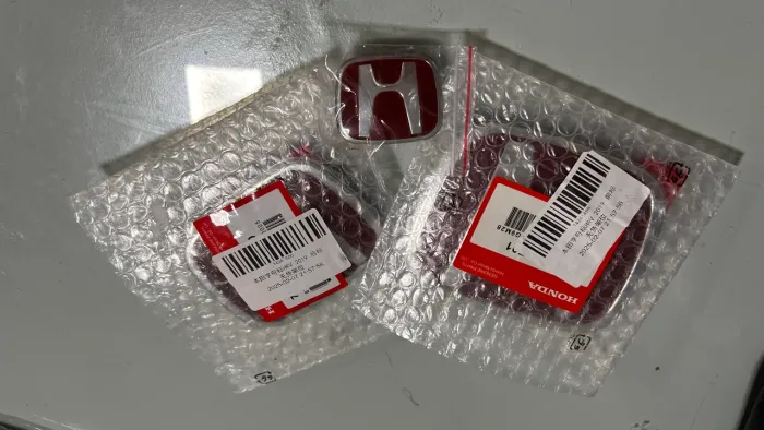 3 Símbolo da Honda para o Civic SL frente , trás e volante
