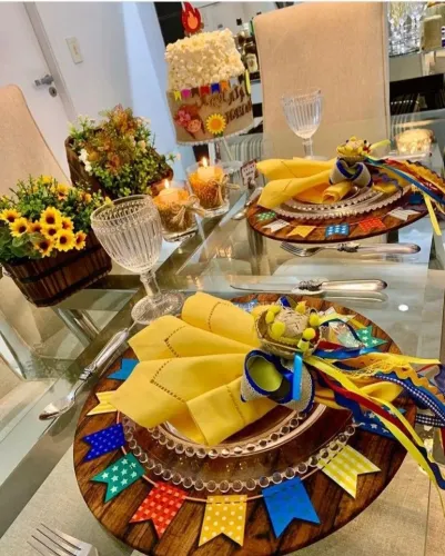 Decoração & Mesa Posta junina