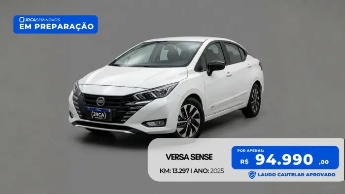 Nissan Versa Sense 1.6 16V Flex AUT 2025
