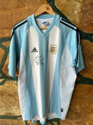 Camisa Argentina Autografada Diego Maradona