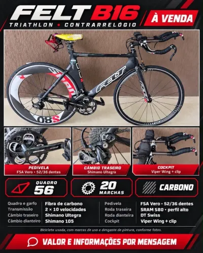 Bike TT FELT B16 TAM 56