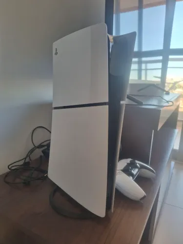 PS5 SLIM - ACEITO TROCA EM PC
