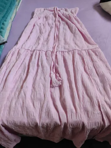Vestido com Decote em Halter Sem Mangas e Costas Abertas, Estilo Europeu