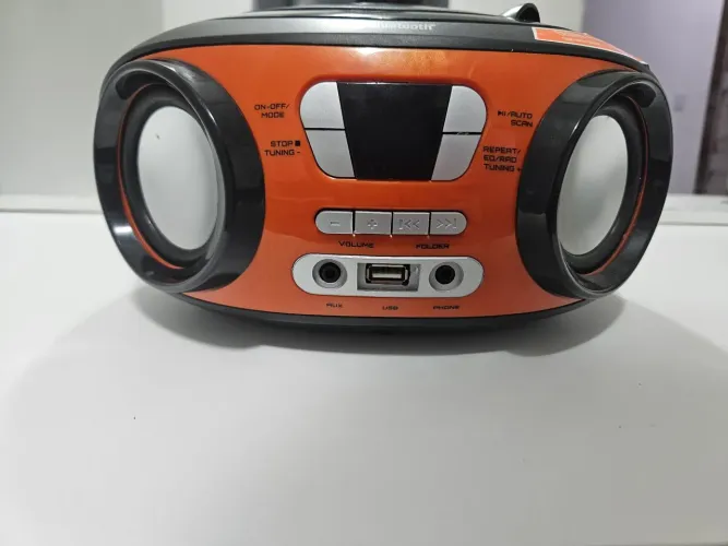 Rádio Cd Player Mondial Bx-18 Conexão Sem Fio