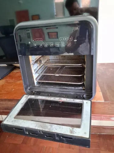Fritadeira Oster Super Fryer de 10 Litros (Modelo 3 em 1: assa, frita sem óleo)