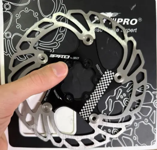 Disco de Freio iiipro flutuante 160mm usado por apenas 20 a 30km super leve