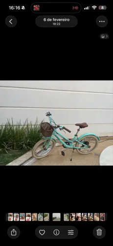 Bicicleta BTwin aro 20 original verde 500