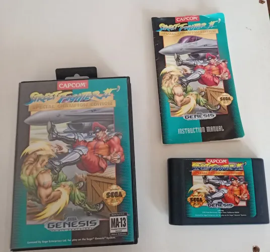 Street fighter 2 CIB mega drive/ sega genesis