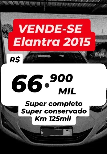 Hyundai Elantra GLS 2.0 16V Flex Aut. 2015