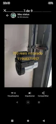 Motor pra portão ou mantém portão automático em geral 
