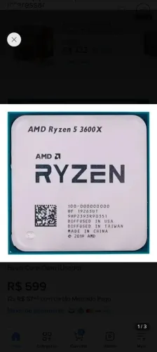 Ryzen 5 3600x 6/12