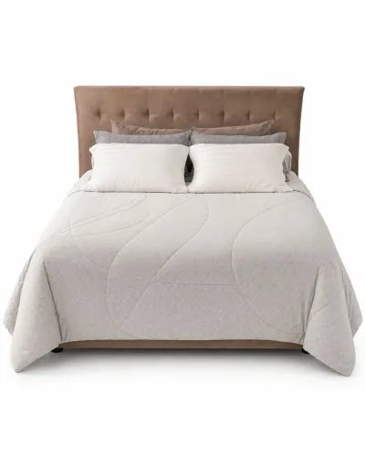 Cama king com cabeceira