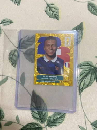 Figurinha Gold Crumple Mbappe Original Panini America