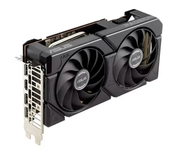 Placa De Vídeo Amd Radeon Rx 7600 8GB Gddr6 Oc 128bits - Evo Oc Edition