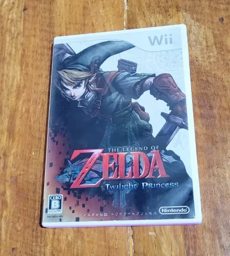 The Legend Of Zelda Twilight Princess Nintendo Wii Japones Original CIB