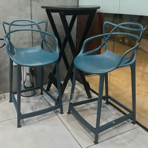 Banquetas Altas Tramontina Allegra - Conjunto com 4 Unidades