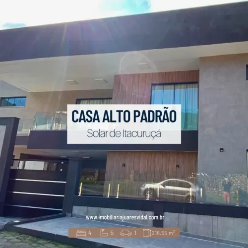 CASA ALTO PADRÃO CONDOMINIO SOLAR DE ITACURUÇA - MANGARATIBA
