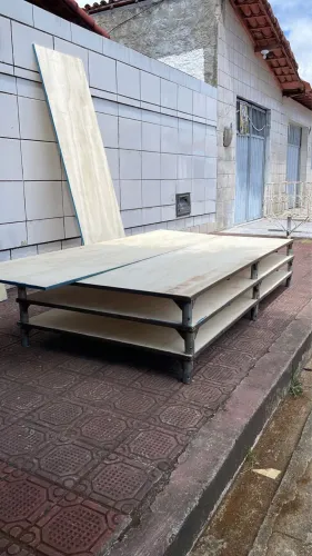 Tablado palco 6 peças 2x1 mts cada