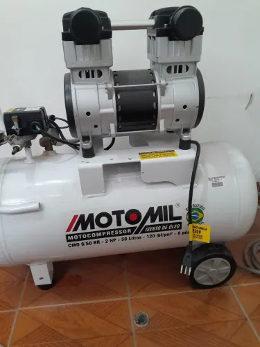 Compressor Odontológico Motomil 120lbf