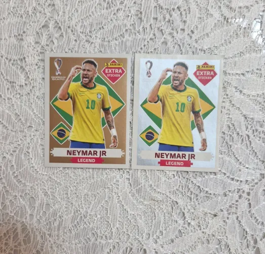 Figurinha Extra Neymar Legend Copa 2022