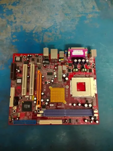 Placa mãe Motherboard AMD PCChips M863G v.1.5A socket soquete 462