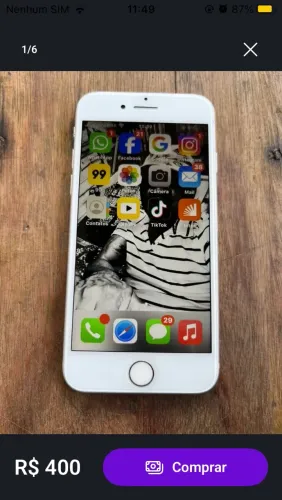 Promoção IPhone 8 Por 200 reais