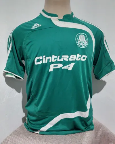 Camisa oficial Palmeiras-SP 2007.