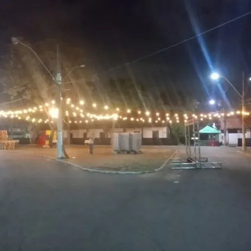 Varal de lâmpadas 20 metros - Aluguel