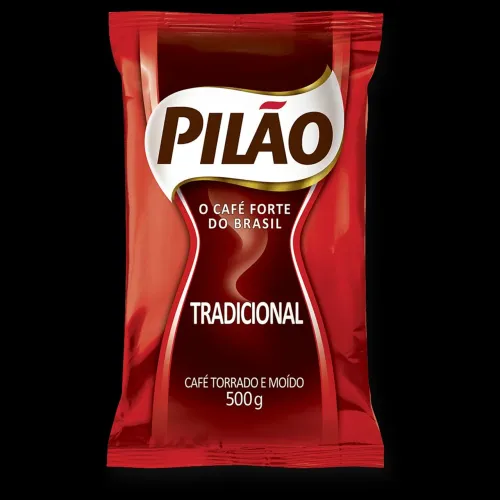 4 cafés Pilão 500 g Tradicional 