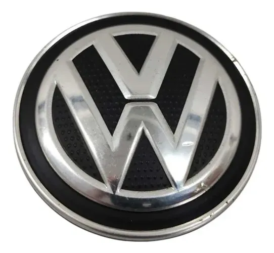 Calota Central Roda Vw Golf 2015 5g0601171 Prateado